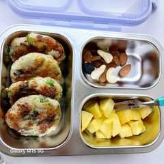 Cheese Stuffed Potato Cutlets A picture of Cheese Stuffed Potato Cutlets.