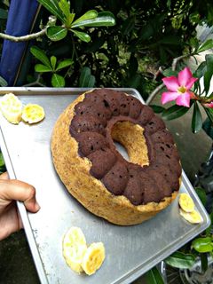 Foto resep Bolu pisang coklat