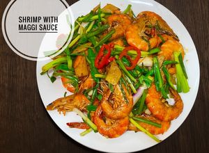 Foto resep Shrimp with Maggi Sauce
