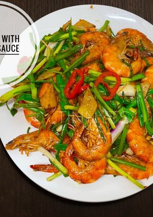 Foto resep Shrimp with Maggi Sauce