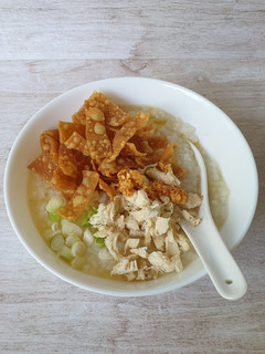 Foto resep Bubur Ayam Rice Cooker