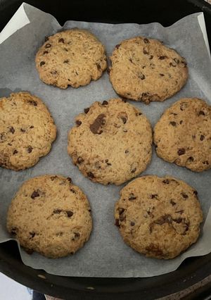 Una foto de Cookies chips de chocolate