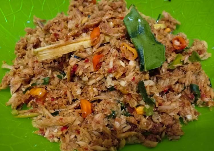 Resep Tongkol Suwir Mercon yang nikmat