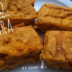 A picture of Bread pakora.