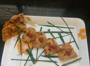 A picture of cabbage carrot paratha