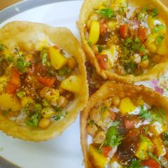 A picture of Katori Dahi chnna chat.
