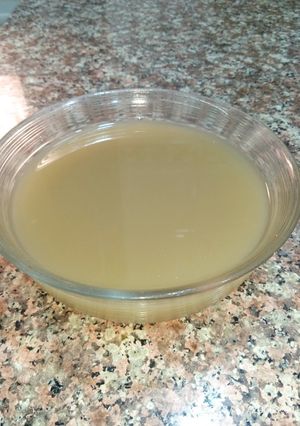 Une photo de Bouillon de tête de veau