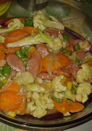 Foto resep Capcay Pelangi