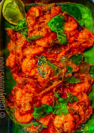 A picture of Tangy Prawn Pickle.