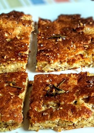 Una foto de Focaccia keto low carb