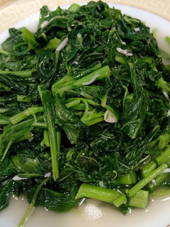 銀魚小松菜(低醣生酮餐)(家常菜)(快速料理)(簡單料理) 的食譜成品照片