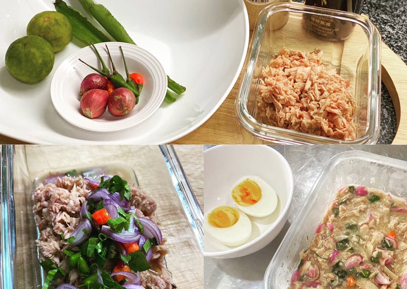 Spicy tuna salad(Thai-style)