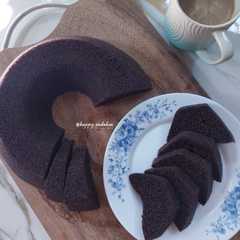 Bolu Ketan Hitam Kukus (less oil, no santan, no BP)-レシピのメイン写真