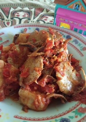 Foto resep Sambel jengkol+tahu+teri