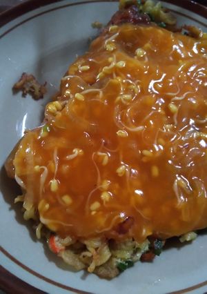 Foto resep Omlet saos kecambah