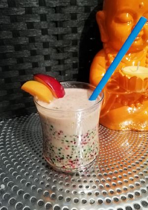Une photo de Cocktail des 3 couleurs