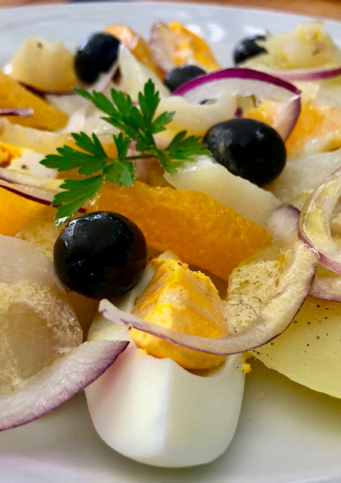 Una foto de Ensalada para Semana Santa