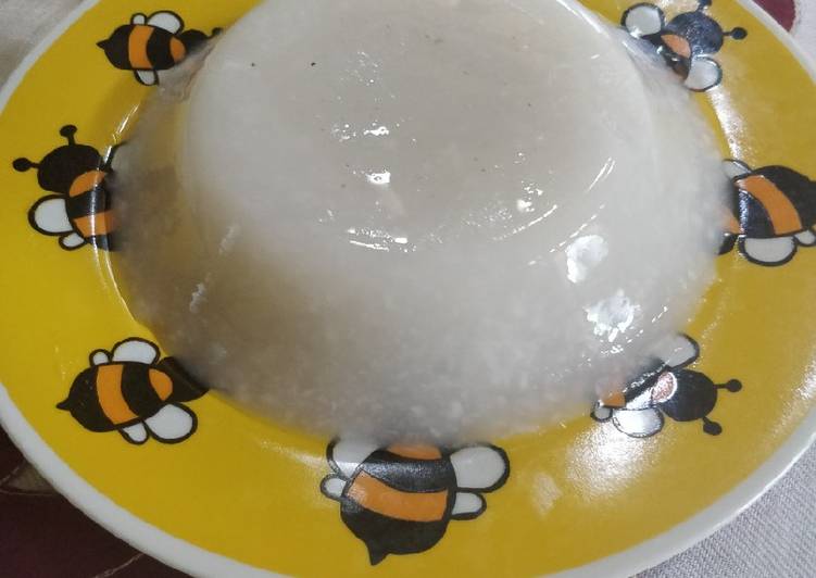 Agar agar kelapa muda