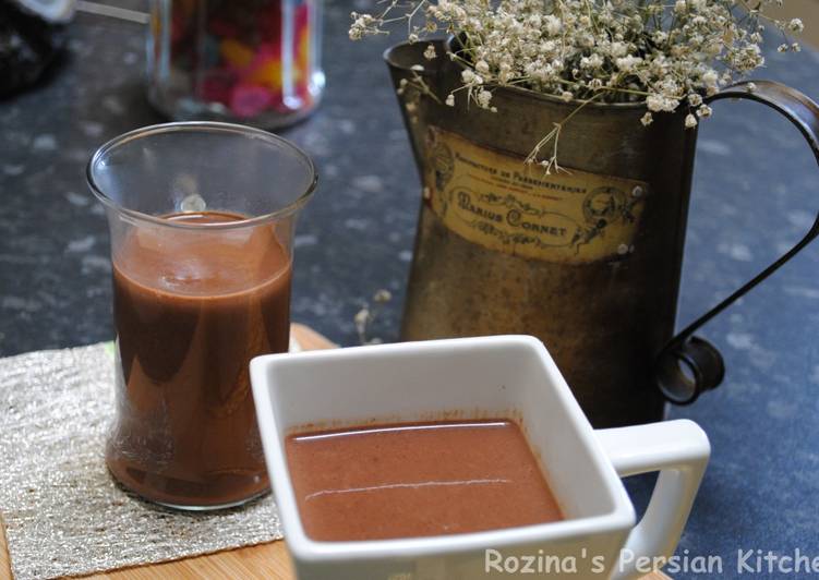 Simple Way to Make Homemade Spicy hot choclate