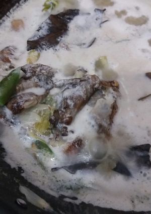 Foto resep Ikan Pari Asap Santan Cabe Ijo