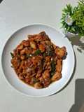 Tumis ayam cabe ijo