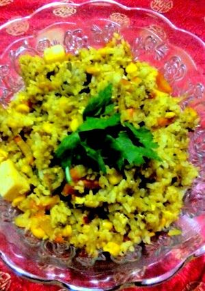 Foto resep Nasi Goreng Vege Bumbu Kari