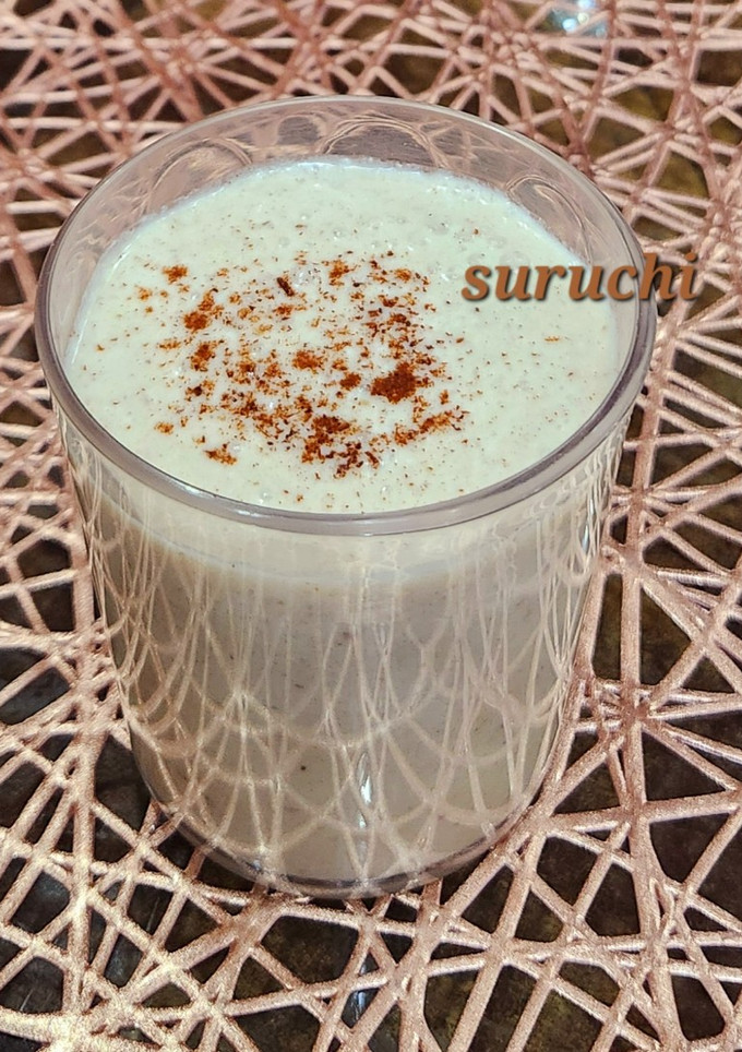 A picture of Banana Dates Smoothie.