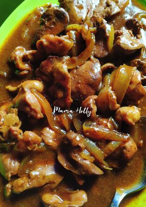 Foto resep Ati ampela (lada hitam) simple