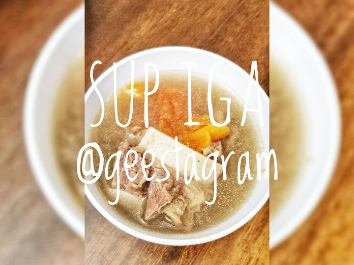 Cara Mudah Menyiapkan Resep #9 Sup Iga Sapi yang Enak