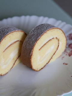 牛奶戚風蛋糕捲 的食譜成品照片