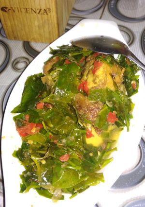 Foto resep Ayam Rica Daun Melinjo