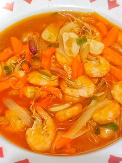 Foto resep Udang Saos Tomat