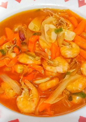 Foto resep Udang Saos Tomat
