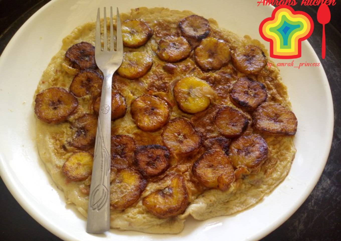 Plantain frittata