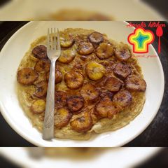 A picture of Plantain frittata.