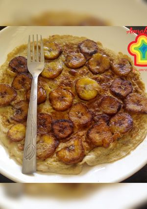 A picture of Plantain frittata.