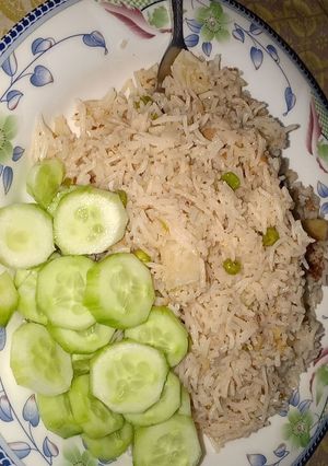 A picture of Jeera rice.