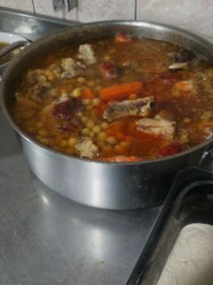 Una foto de Cocido madrileño
