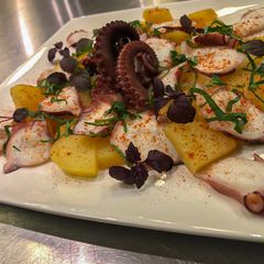 A picture of Tako potato Salad.