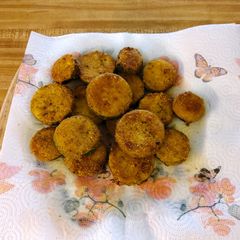 A picture of Lee's Pan Fried Zucchini.