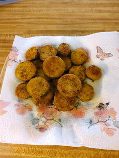 A picture of Lee's Pan Fried Zucchini.