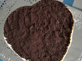 Tarta corazón de Oreo fácil