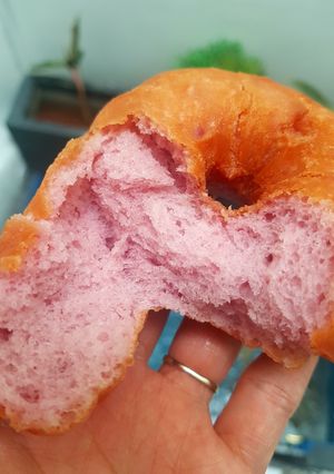 Foto resep Donat ubi unggu bread maker/ulen tangan