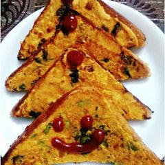 A picture of Masala Bread.