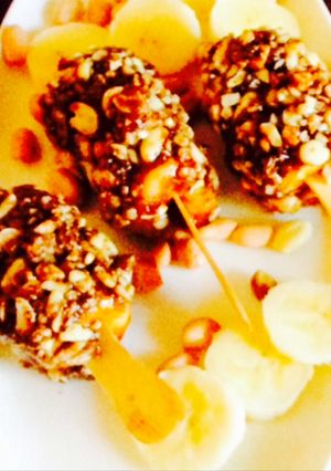 A picture of Chocolate covered Banana. #chocolate.