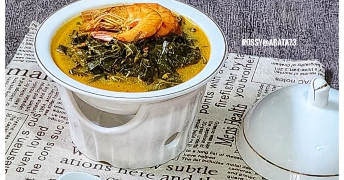 Gulai Daun Singkong Udang