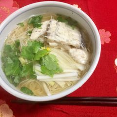 A picture of Japanese Red Snapper Soup Noodle.