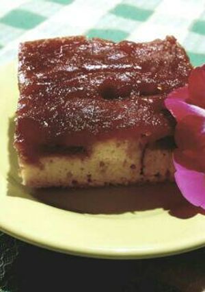 Una foto de Torta Invertida de Manzanas
