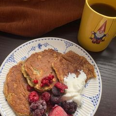 A picture of Banana flourless pancake.
