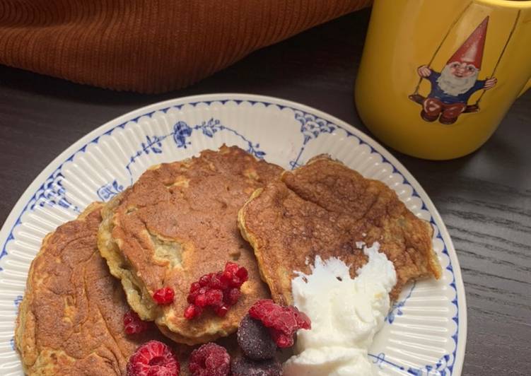 Easiest Way to Make Super Quick Homemade Banana flourless pancake
